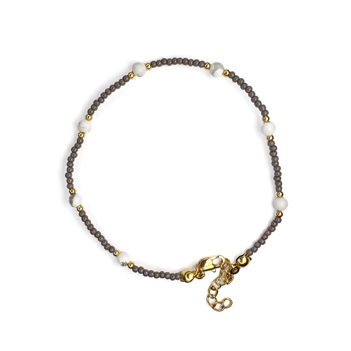 JBØRN Beads Bracelet with Personalised Pendant Black - Personalisable Baby Products Sold and Personalised by JustBørn
