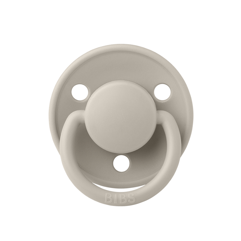 BIBS De Lux Silicone Pacifiers | One Size | Personalised Sand - Personalisable Baby Products Sold and Personalised by JustBørn