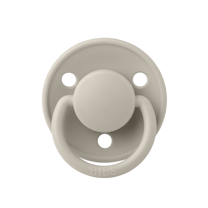 BIBS De Lux Silicone Pacifiers | One Size | Personalised Sand - Personalisable Baby Products Sold and Personalised by JustBørn