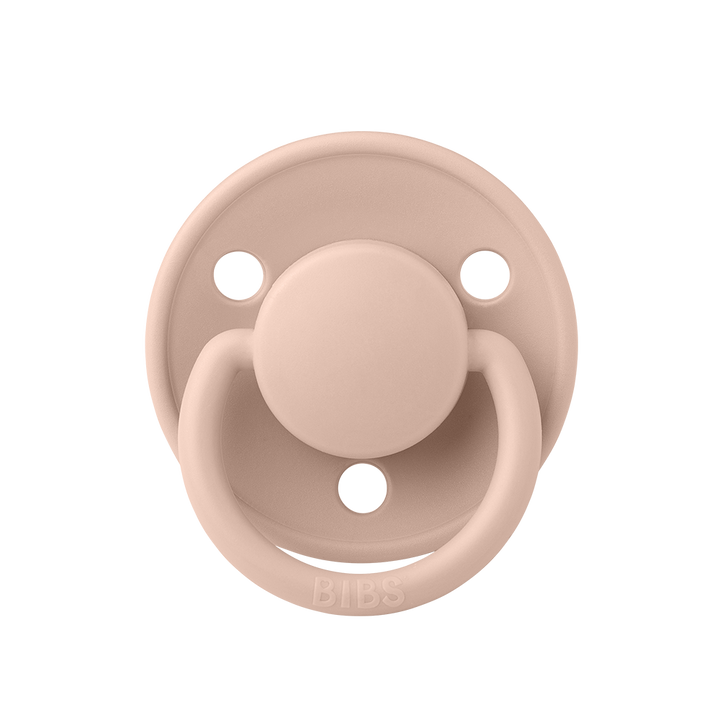 BIBS De Lux Silicone Pacifiers | One Size | Personalised Vanilla - Personalisable Baby Products Sold and Personalised by JustBørn
