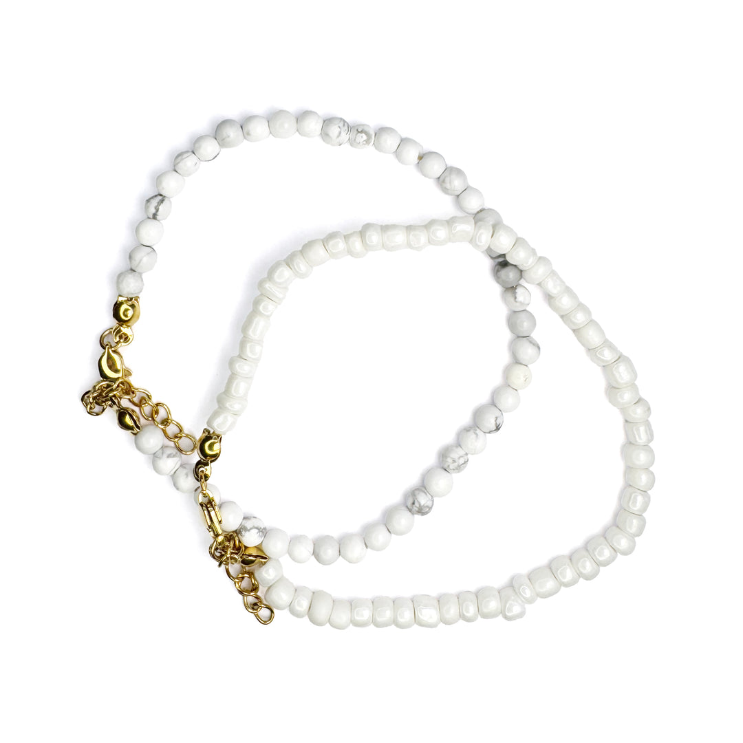 JBØRN Beads Bracelet with Personalised Pendant - Personalisable Baby Products Sold and Personalised by JustBørn