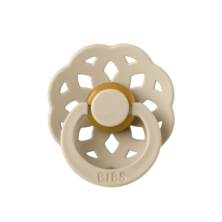 BIBS Boheme Natural Rubber Latex Pacifiers | Personalised Vanilla - Personalisable Baby Products Sold and Personalised by JustBørn