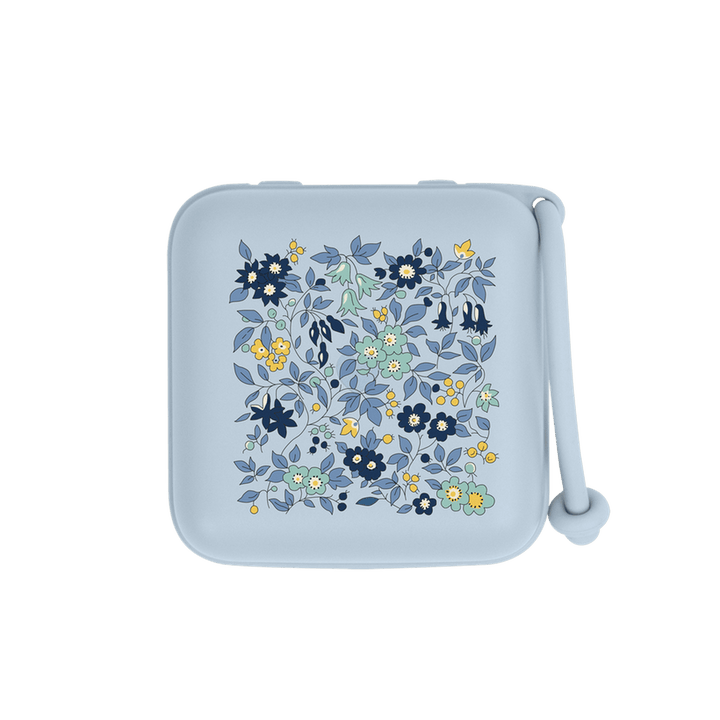BIBS Pacifier Box Chamomile Lawn Baby Blue - Personalisable Baby Products Sold and Personalised by JustBørn