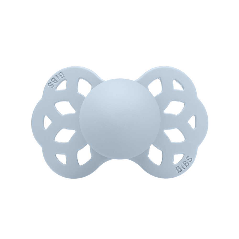 BIBS Infinity Symmetrical Silicone Pacifiers | Personalised Baby Blue - Personalisable Baby Products Sold and Personalised by JustBørn