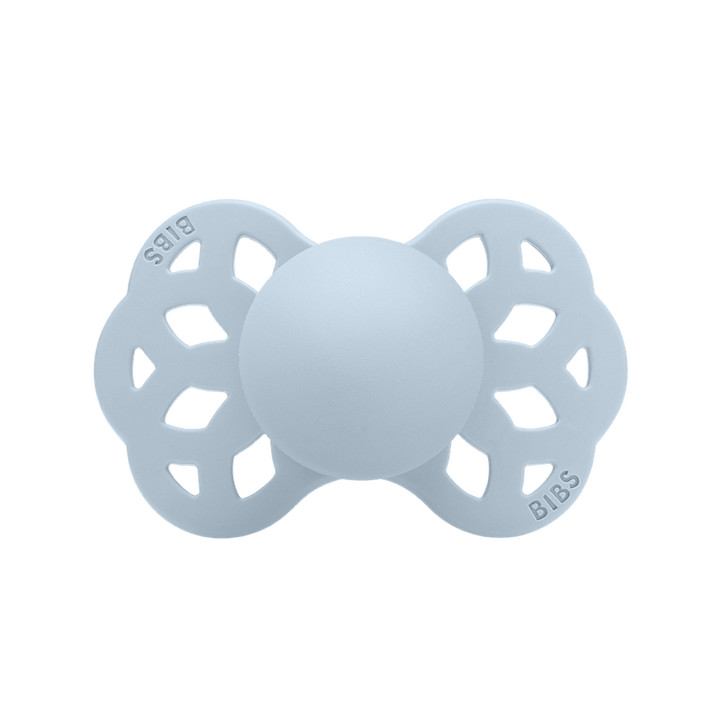 BIBS Infinity Symmetrical Silicone Pacifiers | Personalised Baby Blue - Personalisable Baby Products Sold and Personalised by JustBørn