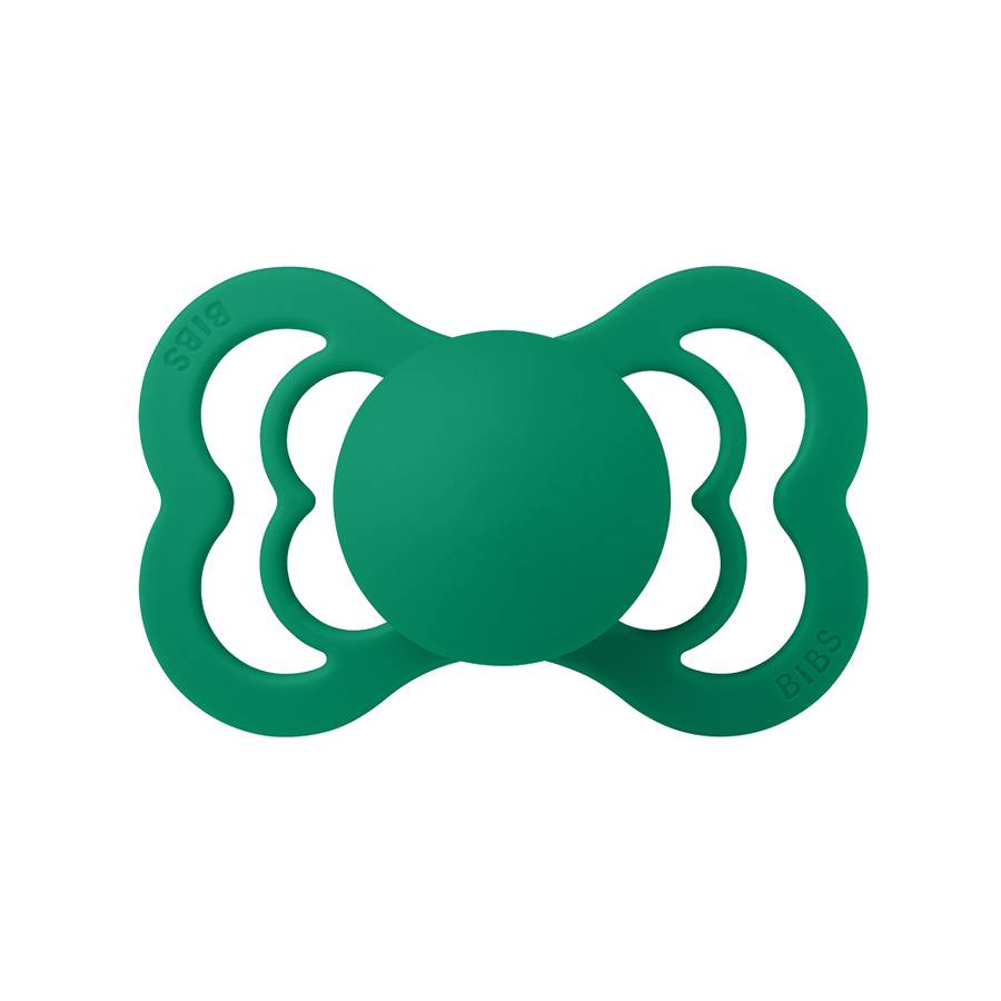 BIBS SUPREME Latex Pacifiers Evergreen - Personalisable Baby Products Sold and Personalised by JustBørn