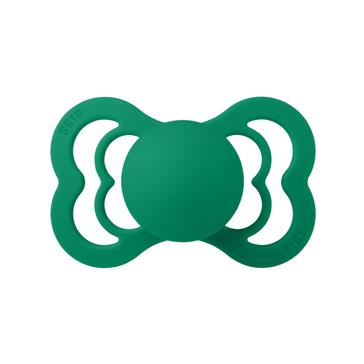 BIBS SUPREME Latex Pacifiers Evergreen - Personalisable Baby Products Sold and Personalised by JustBørn