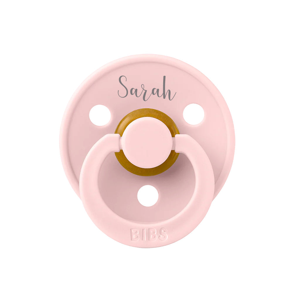 BIBS Colour Natural Rubber Latex Pacifiers | Personalised Blossom - Personalisable Baby Products Sold and Personalised by JustBørn