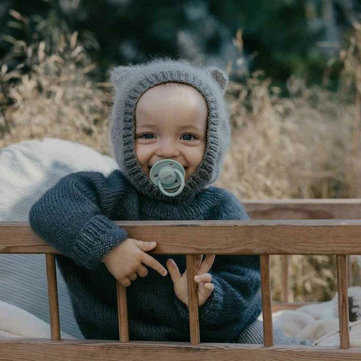 BIBS De Lux Silicone Pacifiers | One Size | Personalised - Personalisable Baby Products Sold and Personalised by JustBørn