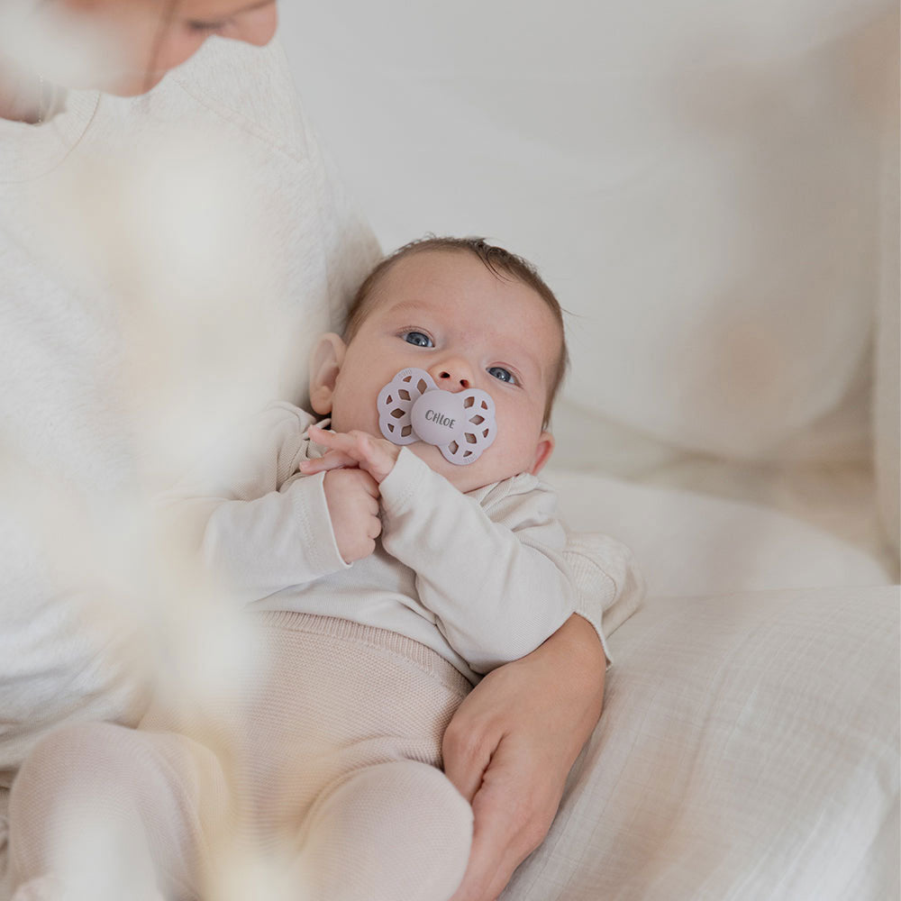 BIBS Infinity Symmetrical Silicone Pacifiers | Personalised - Personalisable Baby Products Sold and Personalised by JustBørn