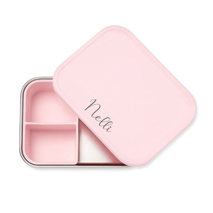 JBØRN Personalised Lunch Box Blossom - Personalisable Baby Products Sold and Personalised by JustBørn