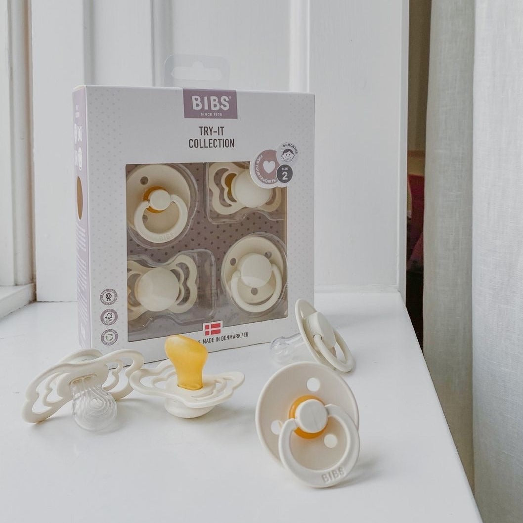 BIBS Pacifiers - Try-It Collection - Personalisable Baby Products Sold and Personalised by JustBørn