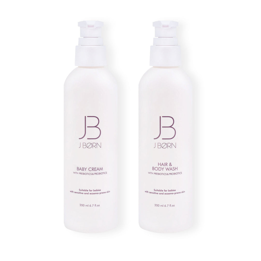 JBØRN Baby Shampoo & Body Wash for Sensitive Skin - Personalisable Baby Products Sold and Personalised by JustBørn