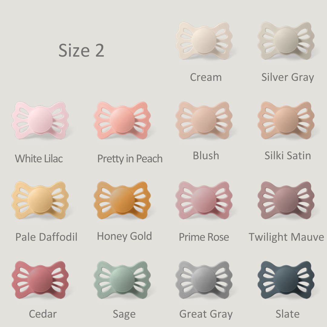 FRIGG Lucky Symmetrical Silicone Pacifiers - Personalisable Baby Products Sold and Personalised by JustBørn