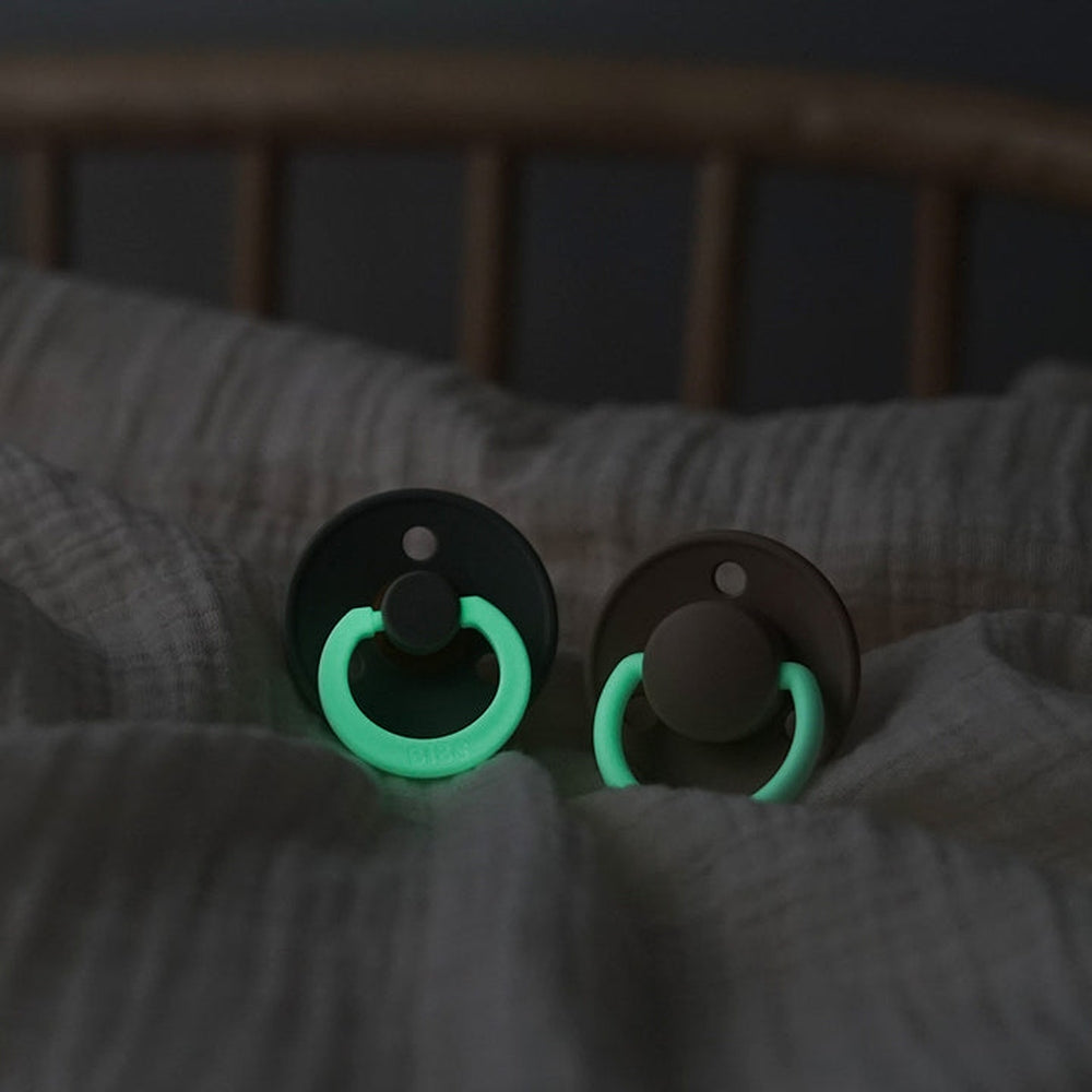 BIBS De Lux Silicone Pacifiers | One Size | Personalised - Personalisable Baby Products Sold and Personalised by JustBørn