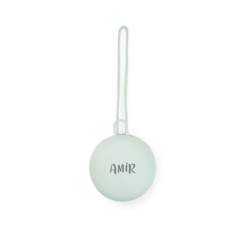 JBØRN Pacifier Holder Pod | Personalisable Seafoam - Personalisable Baby Products Sold and Personalised by JustBørn