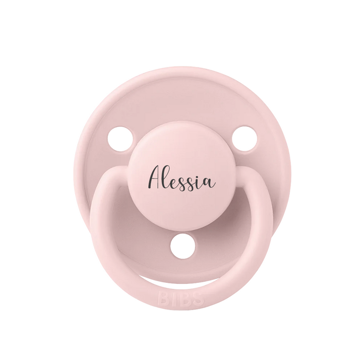 BIBS De Lux Silicone Pacifiers | One Size | Personalised - Personalisable Baby Products Sold and Personalised by JustBørn
