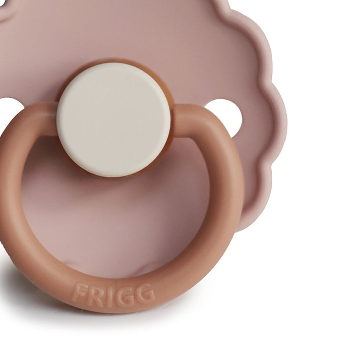 FRIGG Daisy Bloom Natural Rubber Latex Pacifier | Personalised Biscuit - Personalisable Baby Products Sold and Personalised by JustBørn