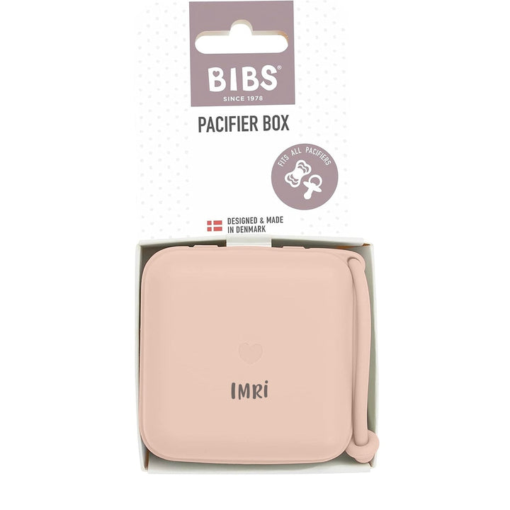 BIBS Pacifier Box Blush - Personalisable Baby Products Sold and Personalised by JustBørn