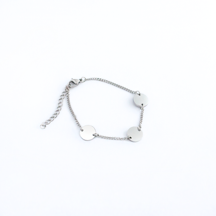 JBØRN Bracelet | Personalisable Silver - Personalisable Baby Products Sold and Personalised by JustBørn