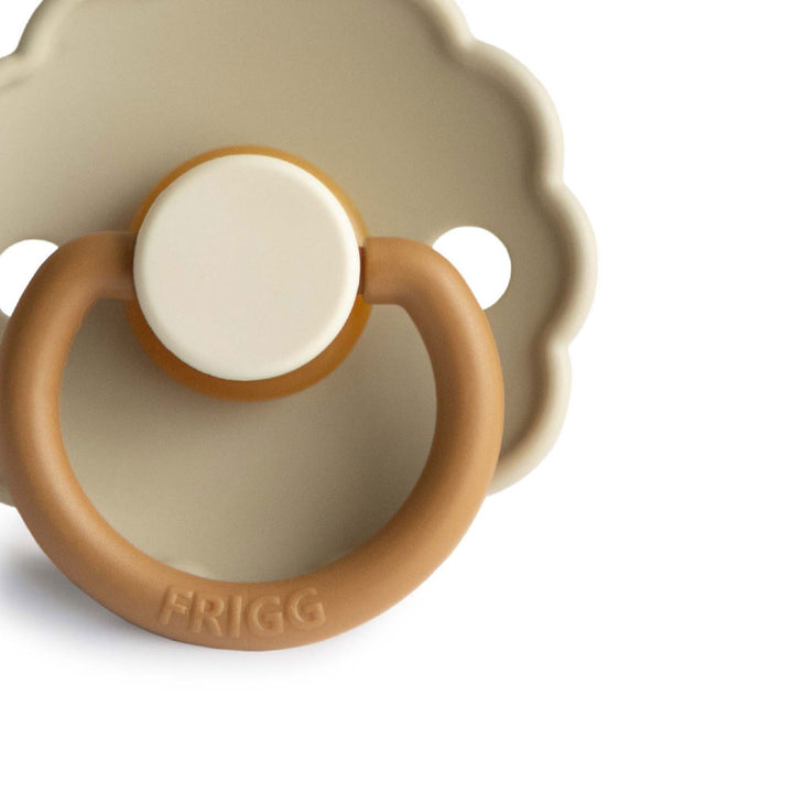 FRIGG Daisy Bloom Natural Rubber Latex Pacifier | Personalised Desert - Personalisable Baby Products Sold and Personalised by JustBørn