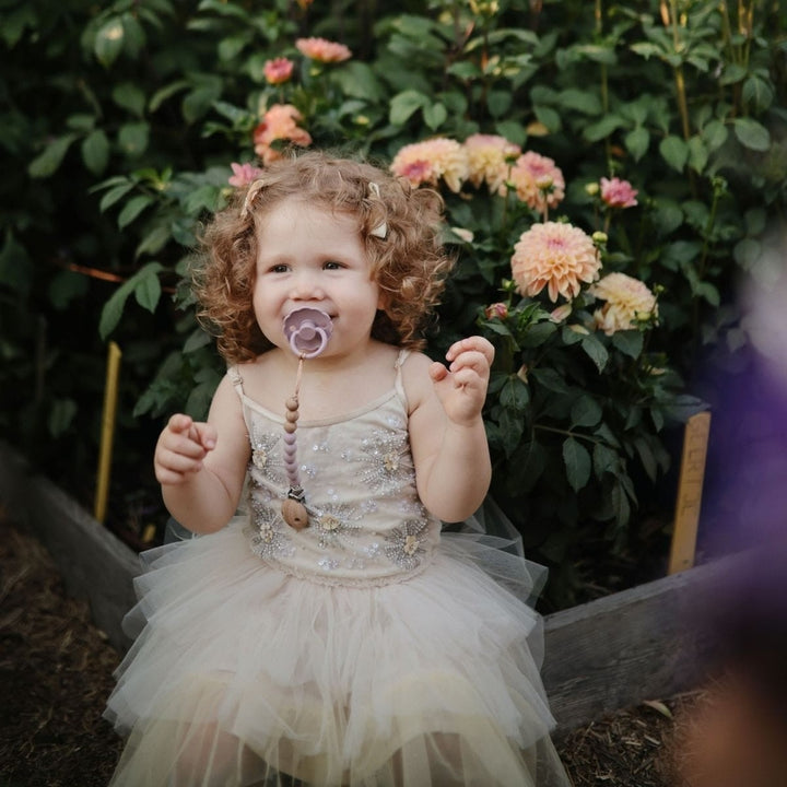 FRIGG Daisy Silicone Pacifier | Personalised - Personalisable Baby Products Sold and Personalised by JustBørn