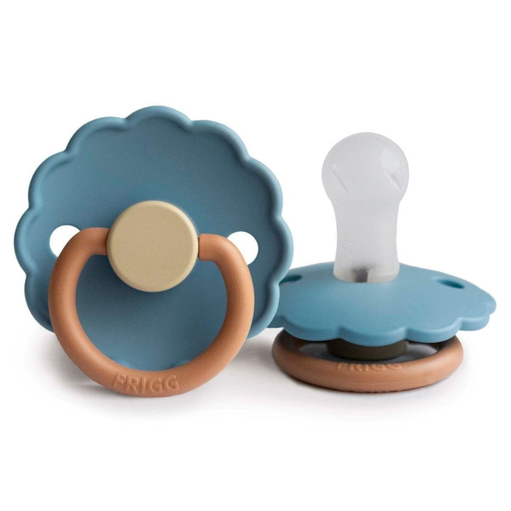 FRIGG Daisy Bloom Silicone Pacifier | Personalised Breeze - Personalisable Baby Products Sold and Personalised by JustBørn