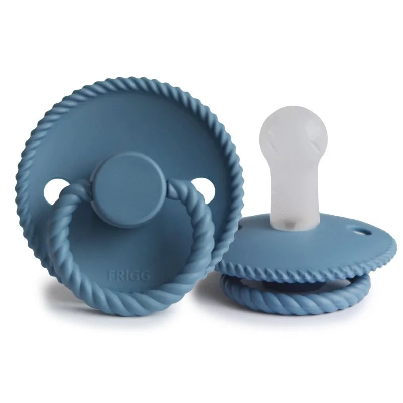 FRIGG Rope Silicone Pacifiers - Personalisable Baby Products Sold and Personalised by JustBørn