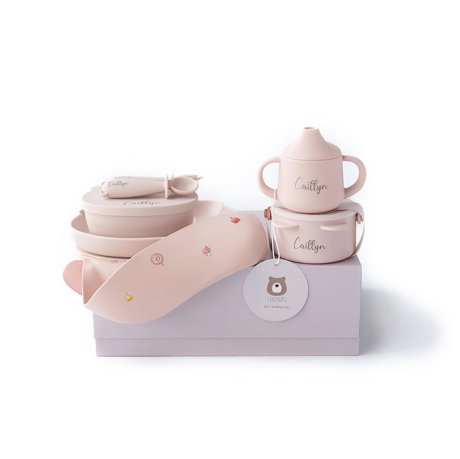 JBØRN Baby Gift Set | Weaning Essentials - Personalisable Baby Products Sold and Personalised by JustBørn