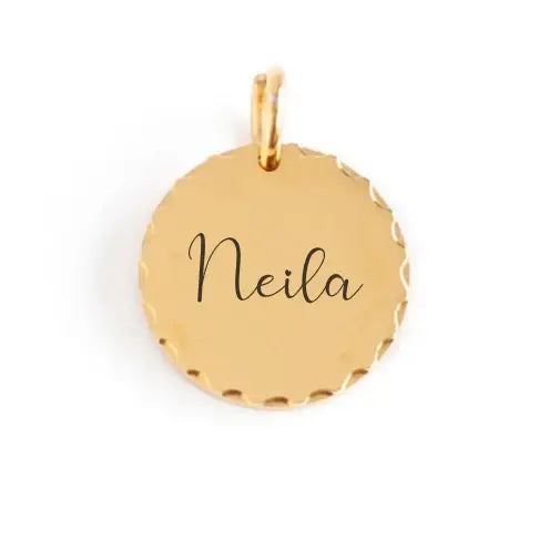 JBØRN Necklace with Personalised Pendant - Personalisable Baby Products Sold and Personalised by JustBørn