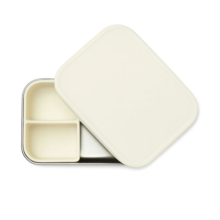 JBØRN Personalised Lunch Box Ivory No - Personalisable Baby Products Sold and Personalised by JustBørn