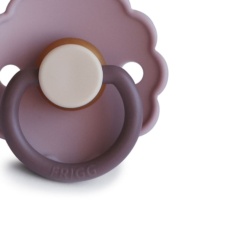 FRIGG Daisy Bloom Natural Rubber Latex Pacifier | Personalised Lavender Haze - Personalisable Baby Products Sold and Personalised by JustBørn