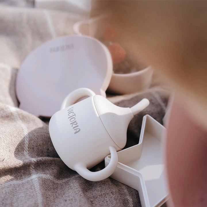 JBØRN 3-in-1 Drinking Cup | Personalisable - Personalisable Baby Products Sold and Personalised by JustBørn