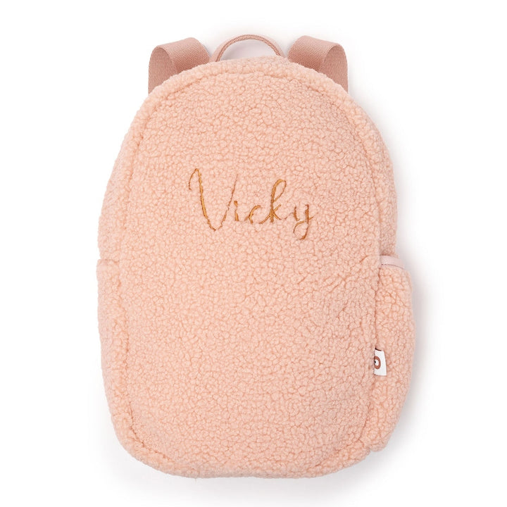 JBØRN Teddy Kids Backpack with Chest Strap | Personalisable Teddy Blush - Personalisable Baby Products Sold and Personalised by JustBørn