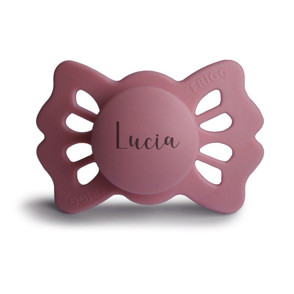 FRIGG Lucky Symmetrical Silicone Pacifiers | Personalised Cedar Size 1 (0-6 months) - Personalisable Baby Products Sold and Personalised by JustBørn