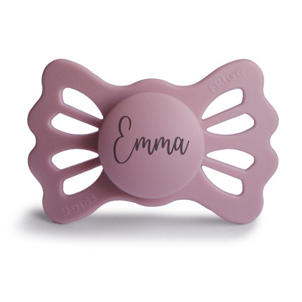 FRIGG Lucky Symmetrical Silicone Pacifiers | Personalised Primrose Size 2 (6-18 months) - Personalisable Baby Products Sold and Personalised by JustBørn