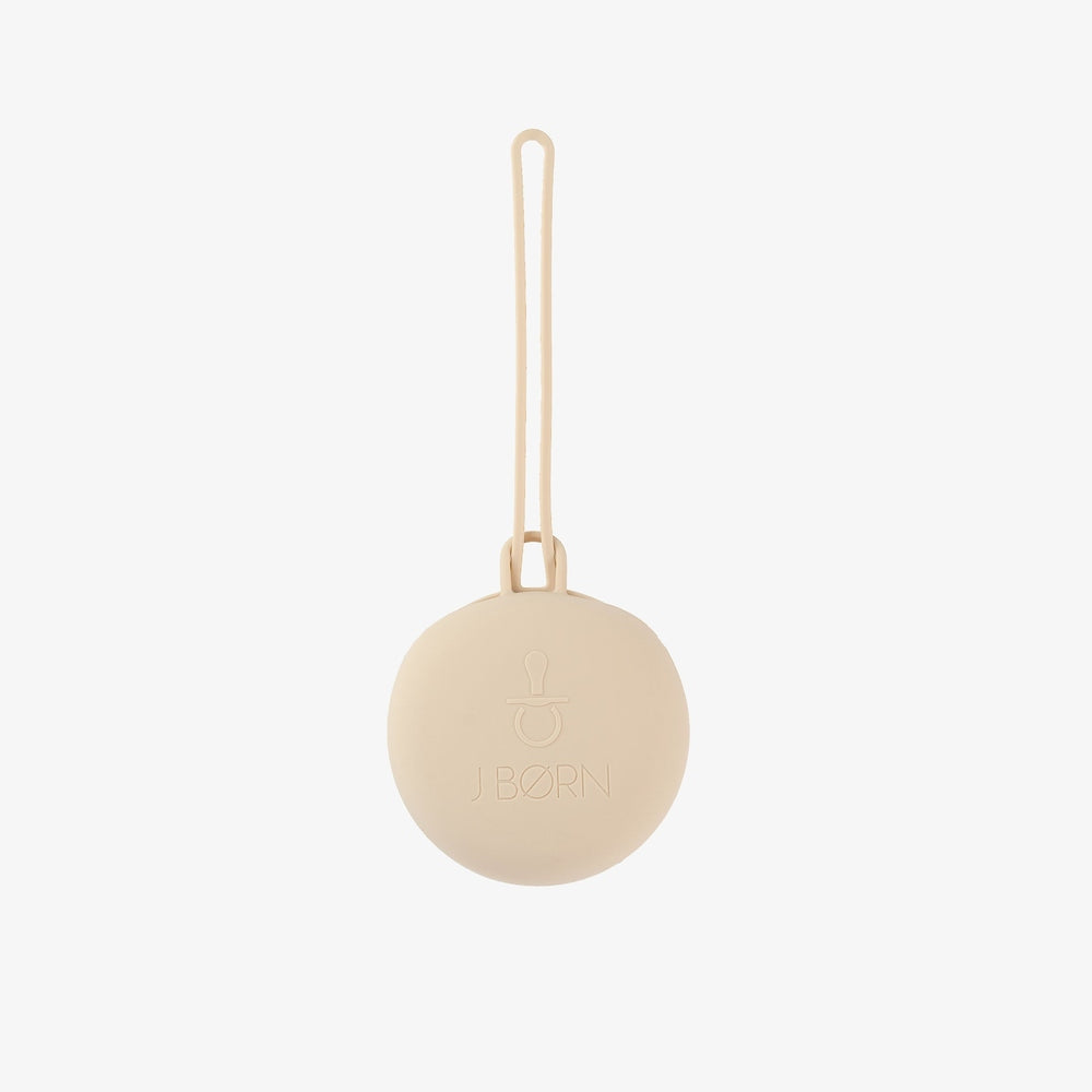 JBØRN Pacifier Holder Pod | Personalisable Vanilla No - Personalisable Baby Products Sold and Personalised by JustBørn