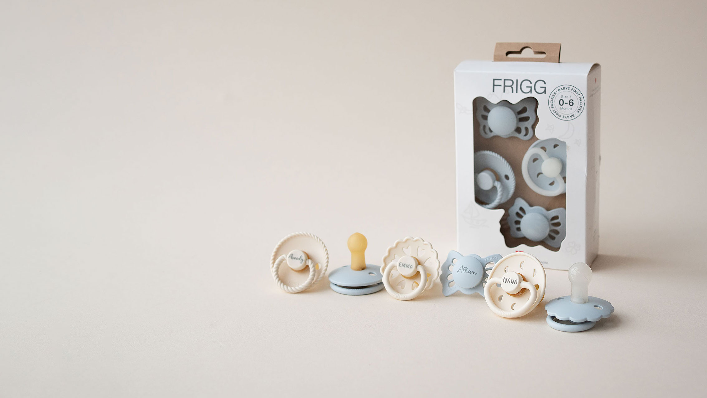 FRIGG Pacifiers