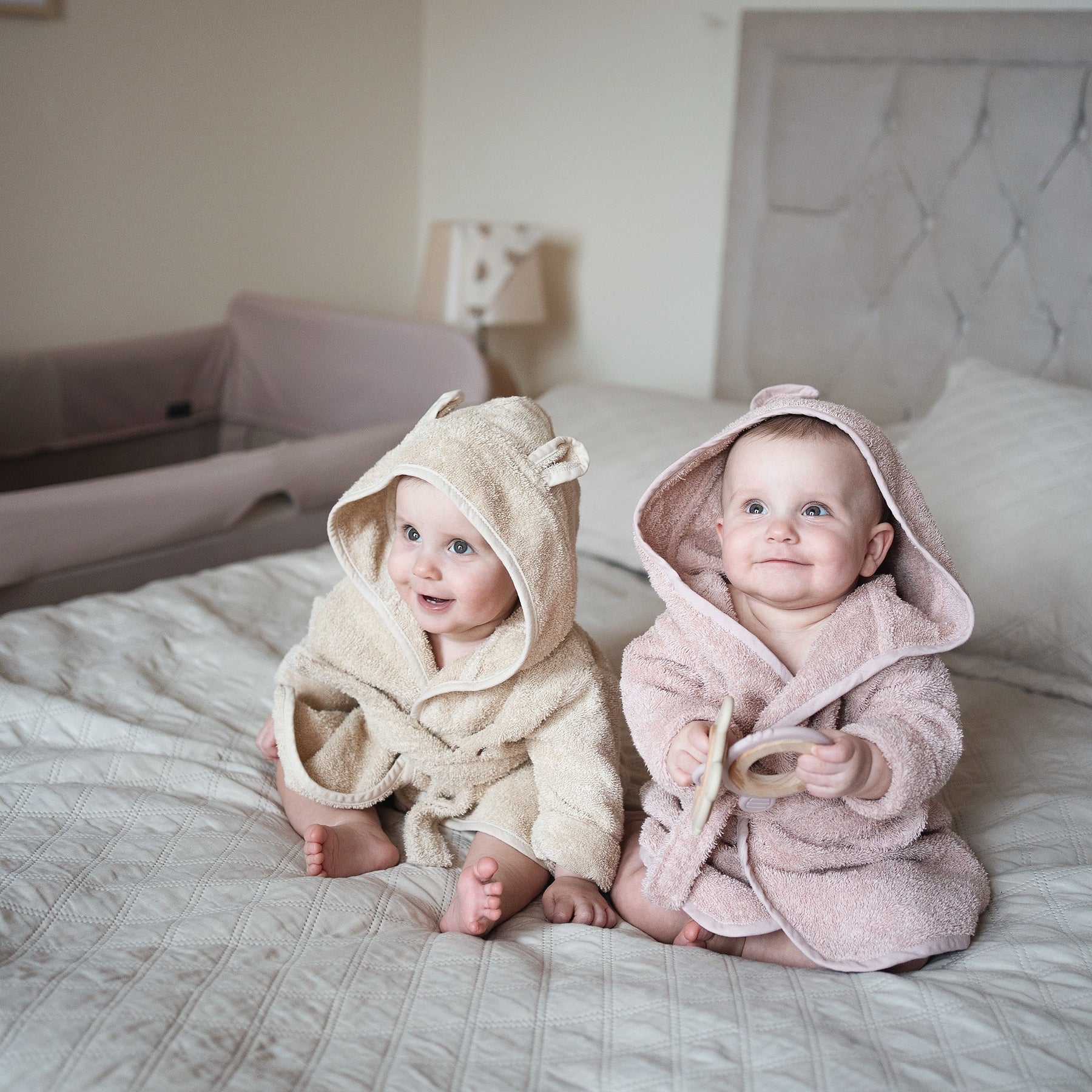 Personalized newborn towel