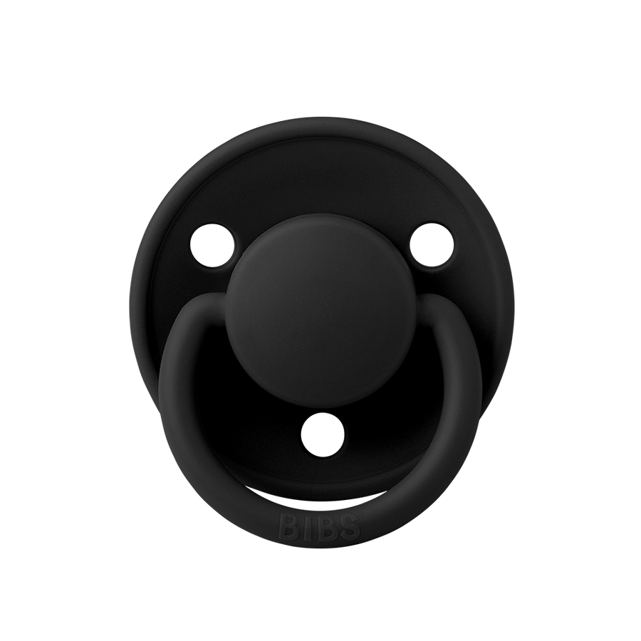 BIBS De Lux Silicone Pacifiers | One Size in Black, sold by JBørn Baby Products Shop, Personalizable by JustBørn