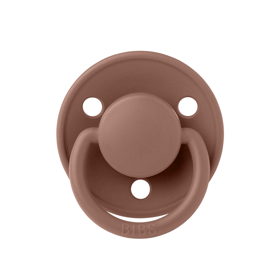 BIBS De Lux Silicone Pacifiers | One Size in Woodchuck, sold by JBørn Baby Products Shop, Personalizable by JustBørn