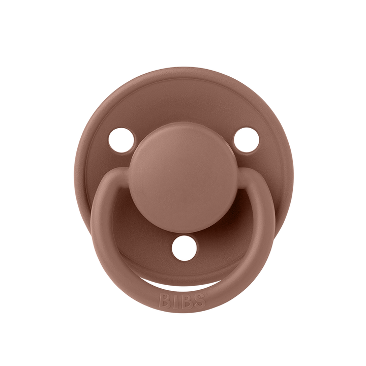 BIBS De Lux Silicone Pacifiers | One Size in Woodchuck, sold by JBørn Baby Products Shop, Personalizable by JustBørn