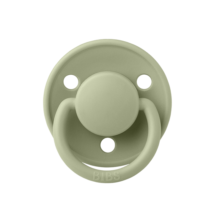 BIBS De Lux Silicone Pacifiers | One Size | Personalised in Sage, sold by JBørn Baby Products Shop, Personalizable by JustBørn