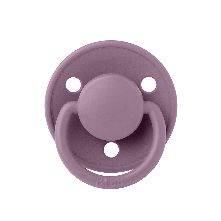 BIBS De Lux Silicone Pacifiers | One Size in Mauve, sold by JBørn Baby Products Shop, Personalizable by JustBørn