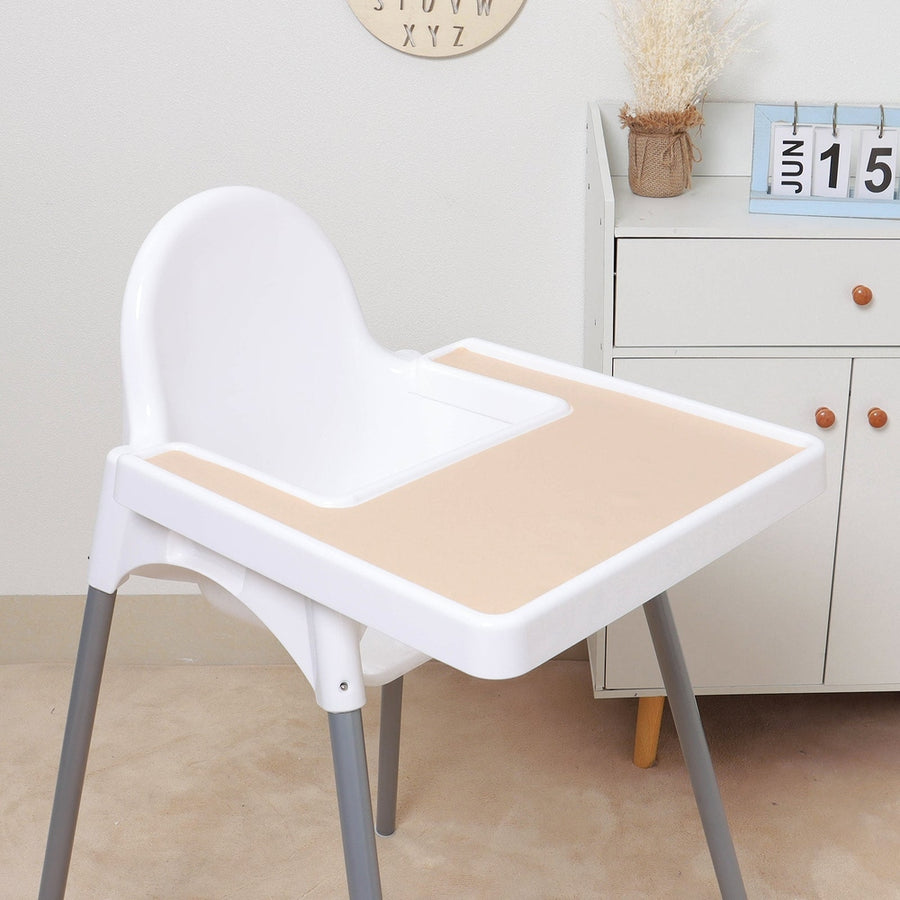 Peach JBØRN Silicone Antilop High Chair (IKEA) Surface Table Mat | Personalisable by Just Børn sold by JBørn Baby Products Shop