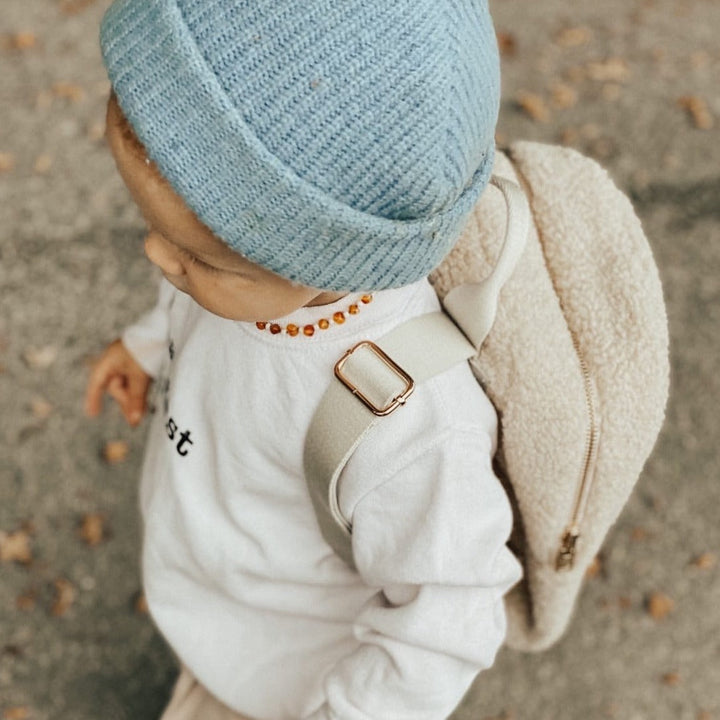 JBØRN Teddy Kids Backpack with Chest Strap | Personalisable - Personalisable Baby Products Sold and Personalised by JustBørn
