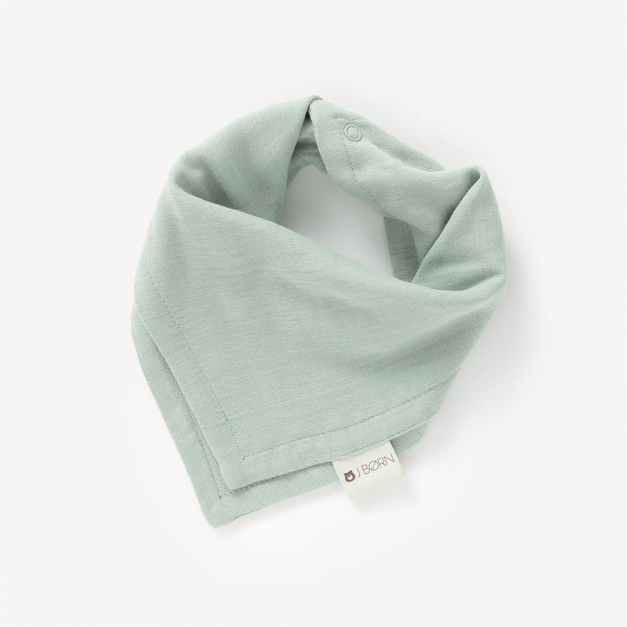 Muslin Croissant JBØRN Organic Cotton Muslin Double Layered Baby Bib | Personalisable by Just Børn sold by JBørn Baby Products Shop