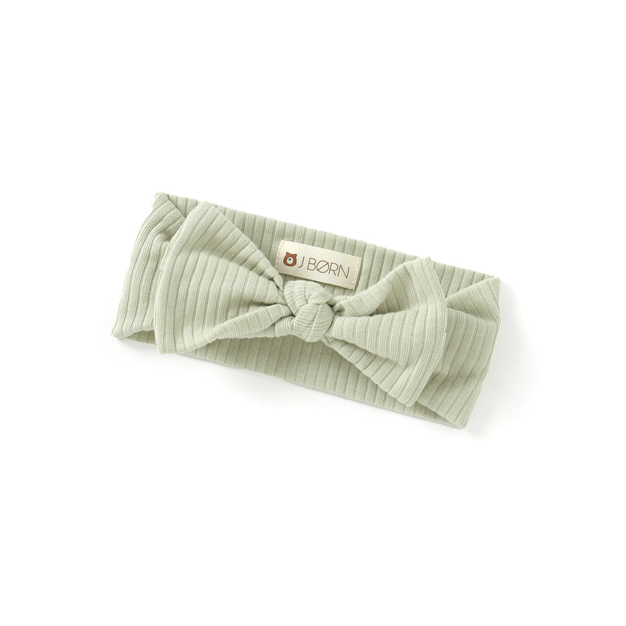 JBØRN Organic Cotton Ribbed Baby Headband - Personalisable Baby Products Sold and Personalised by JustBørn