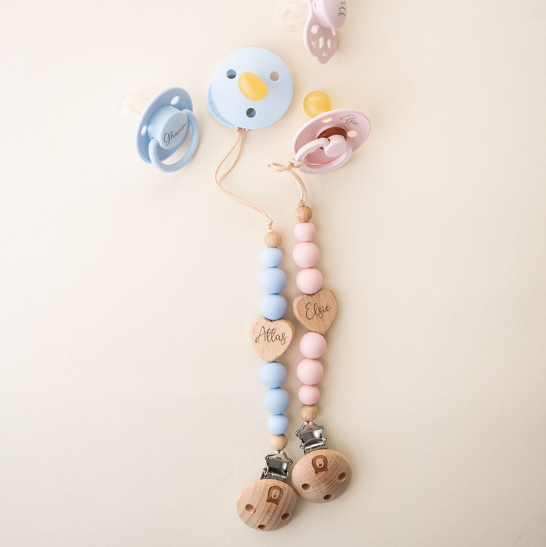 Sucette symétrique en latex de caoutchouc naturel BIBS Color | Personnalisé