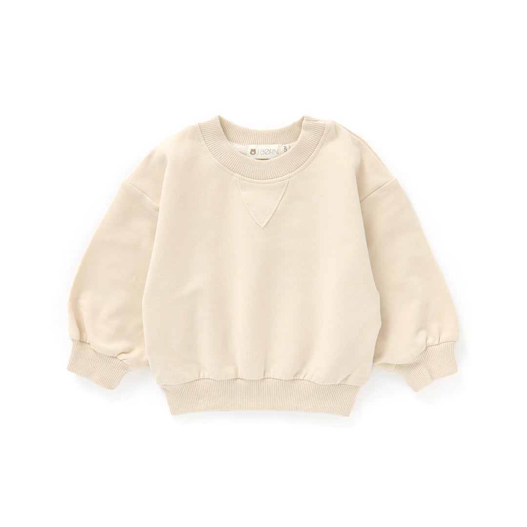 JBØRN Organic Cotton Sweater | Personalisable in Cream, sold by JBørn Baby Products Shop, Personalizable by JustBørn